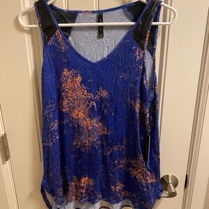 NWT L tank blouse Eric Lani Size Large L Lg Blouse Top Shirt Stretch New